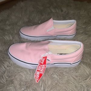 Pink Slip-On Vans